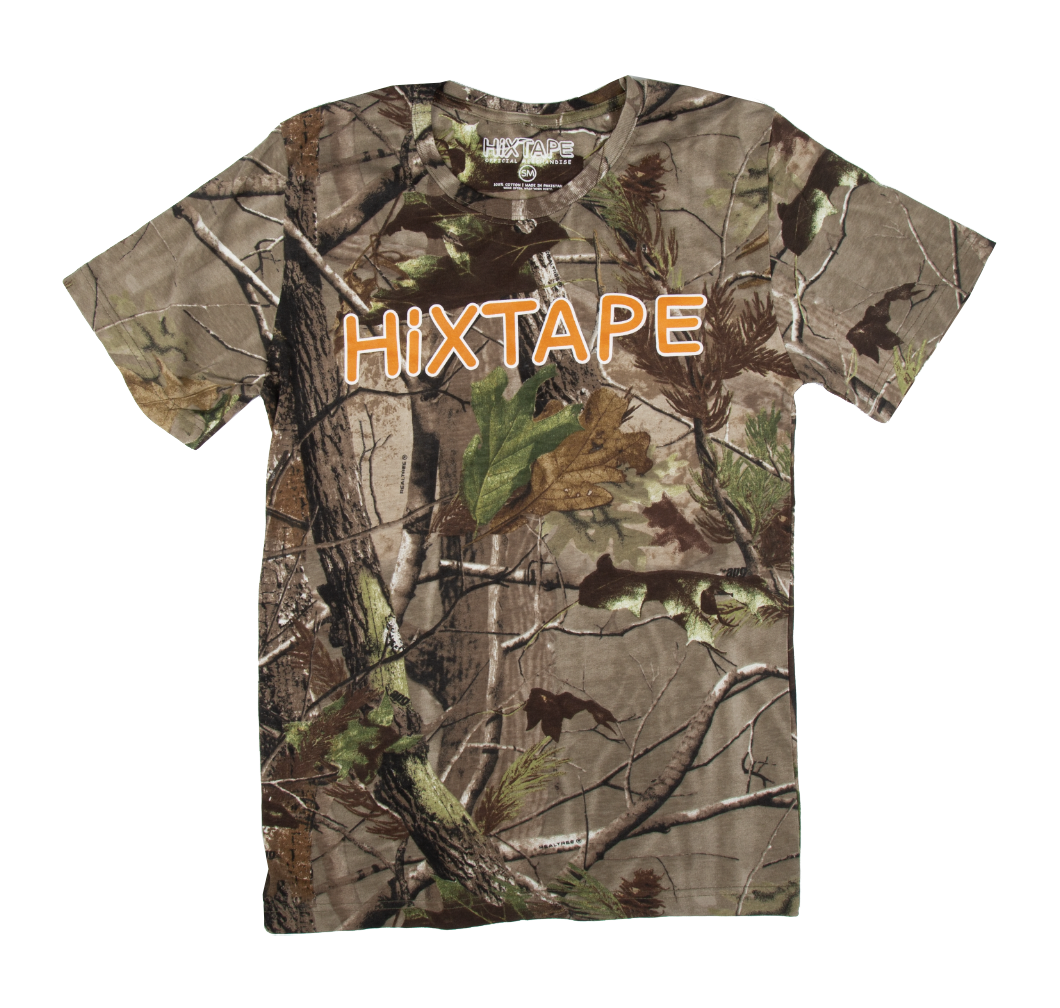 Logo-print camo T-shirt