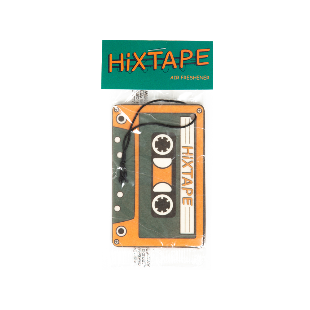 Cassette tape air freshener product shot HiXTAPE