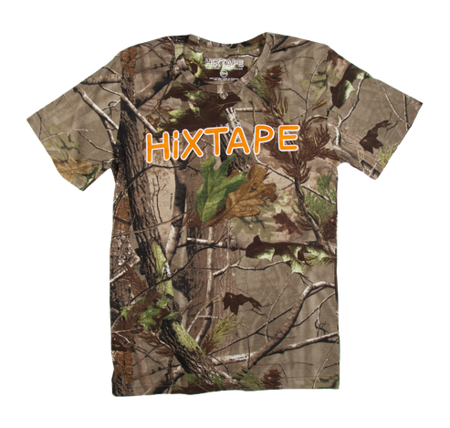 HiXTAPE logo camo tee