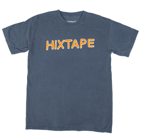 HiXTAPE logo denim tee