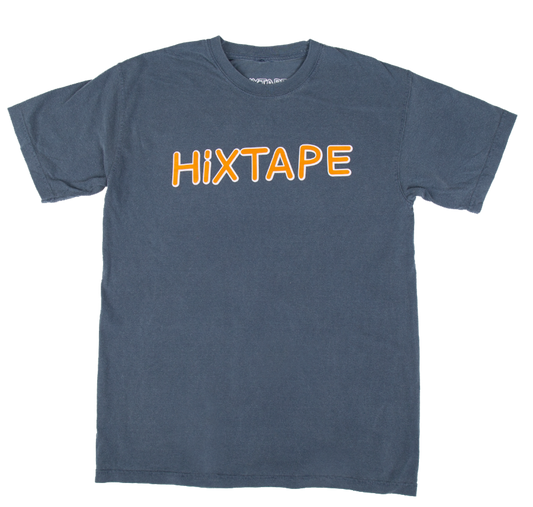 HiXTAPE logo denim tee