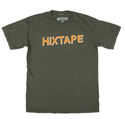 HiXTAPE logo sage tee