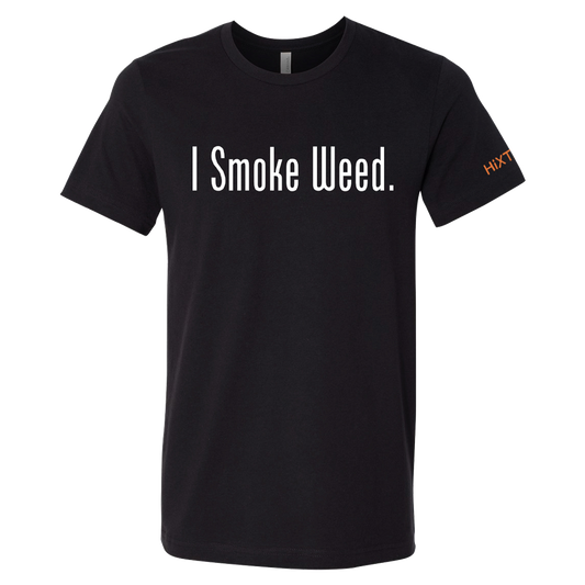I smoke weed black tee HiXTAPE